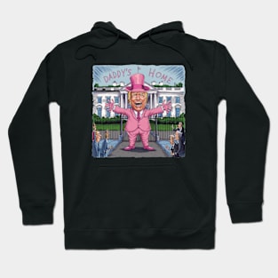 Trump Pink Daddys Home 2024 Hoodie